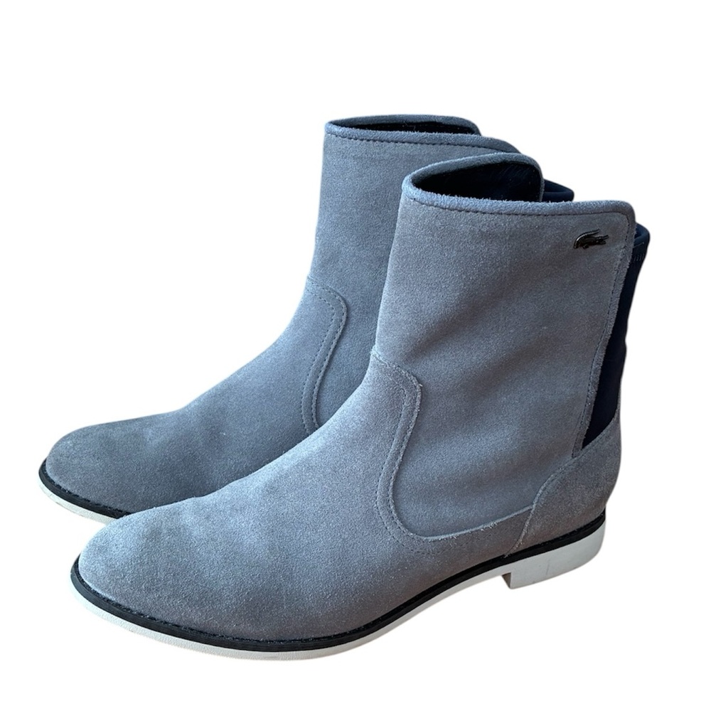 Lacoste Woman’s Grey Suede Boots